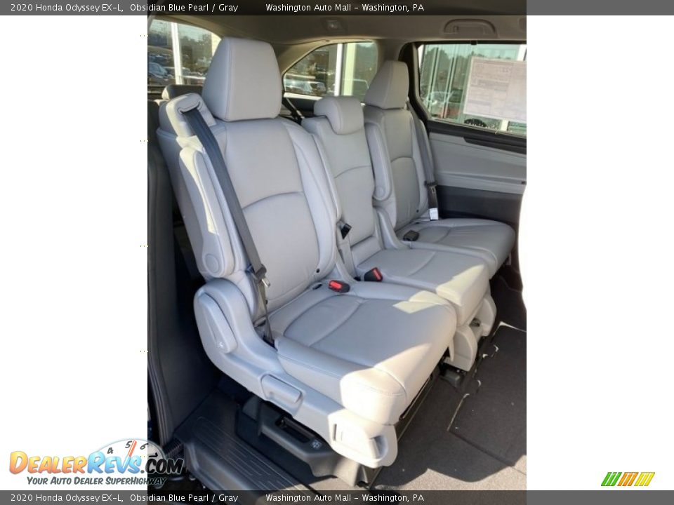 2020 Honda Odyssey EX-L Obsidian Blue Pearl / Gray Photo #20