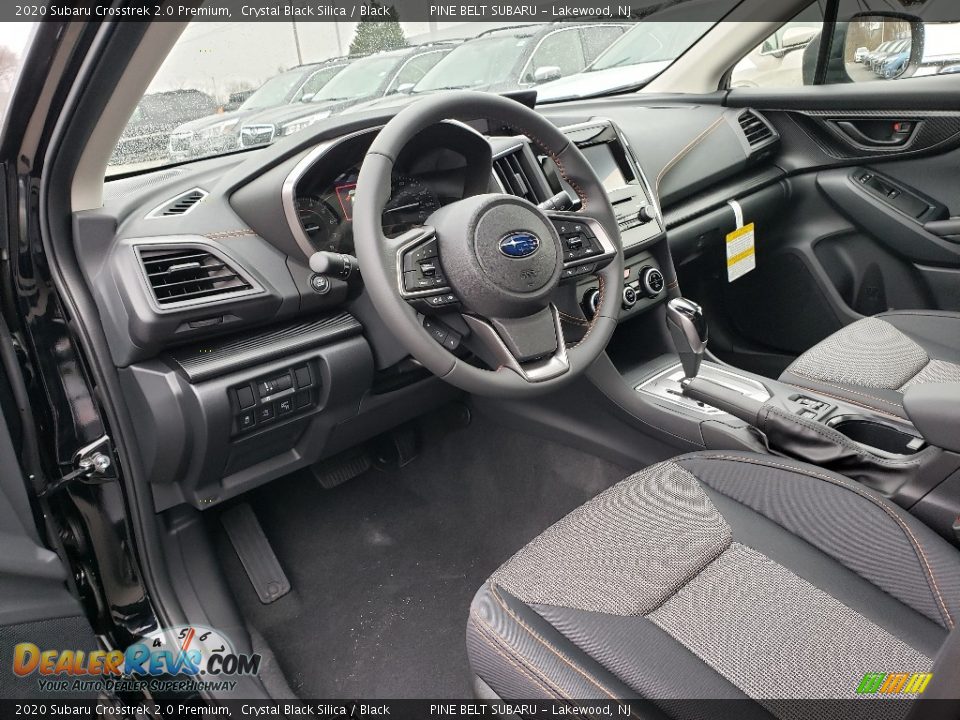 2020 Subaru Crosstrek 2.0 Premium Crystal Black Silica / Black Photo #7