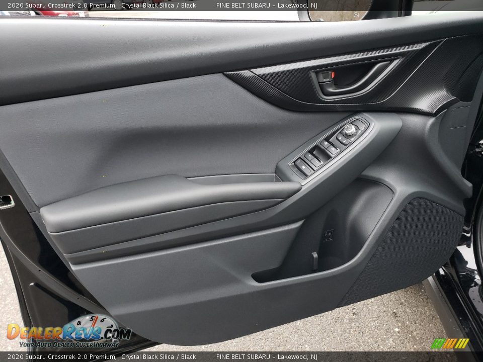 2020 Subaru Crosstrek 2.0 Premium Crystal Black Silica / Black Photo #8