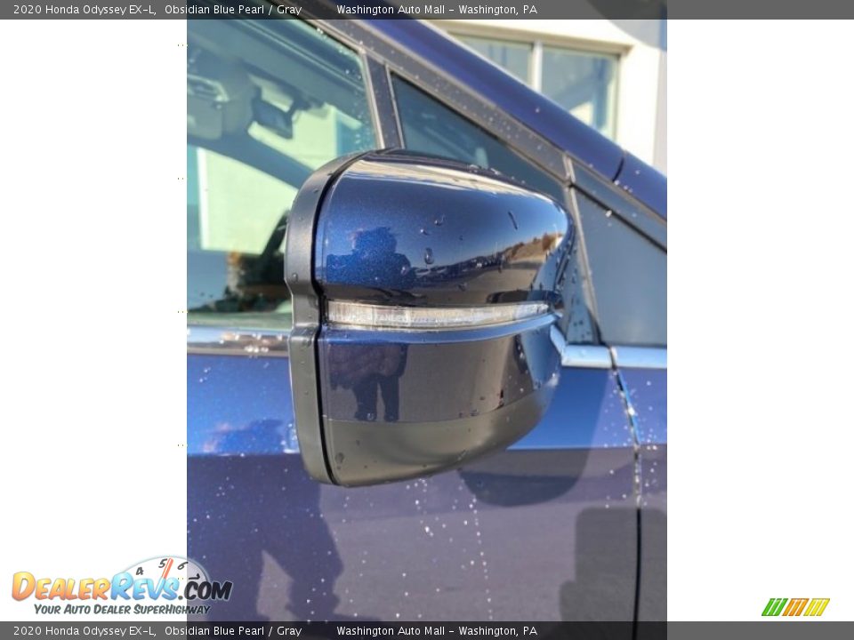 2020 Honda Odyssey EX-L Obsidian Blue Pearl / Gray Photo #29