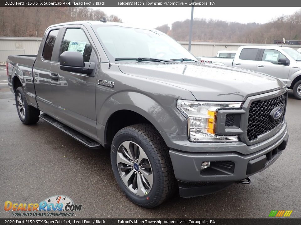 Front 3/4 View of 2020 Ford F150 STX SuperCab 4x4 Photo #3
