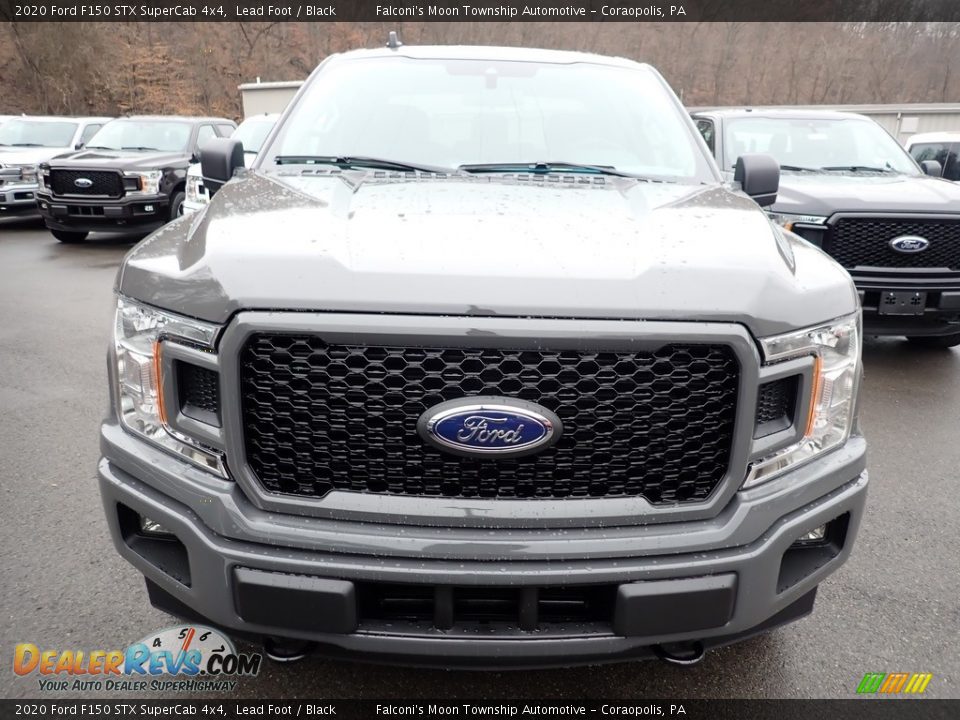 2020 Ford F150 STX SuperCab 4x4 Lead Foot / Black Photo #4