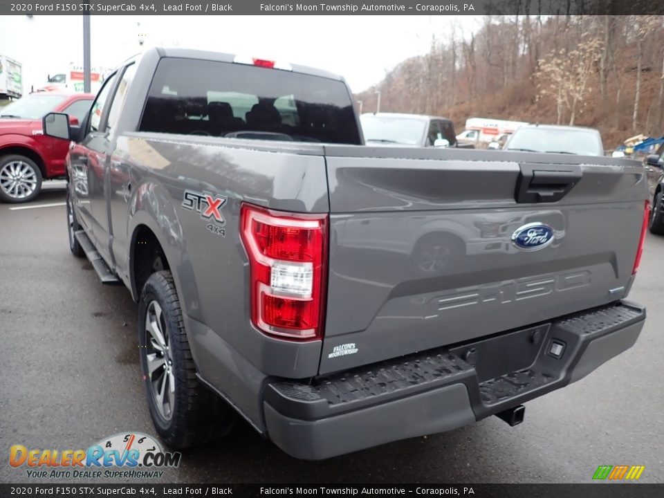 2020 Ford F150 STX SuperCab 4x4 Lead Foot / Black Photo #6