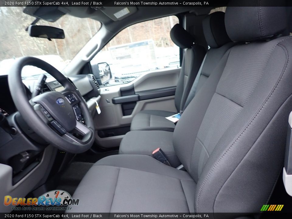 2020 Ford F150 STX SuperCab 4x4 Lead Foot / Black Photo #8