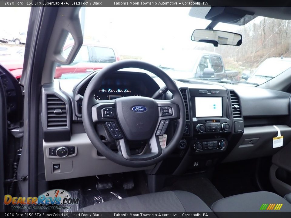 2020 Ford F150 STX SuperCab 4x4 Lead Foot / Black Photo #11