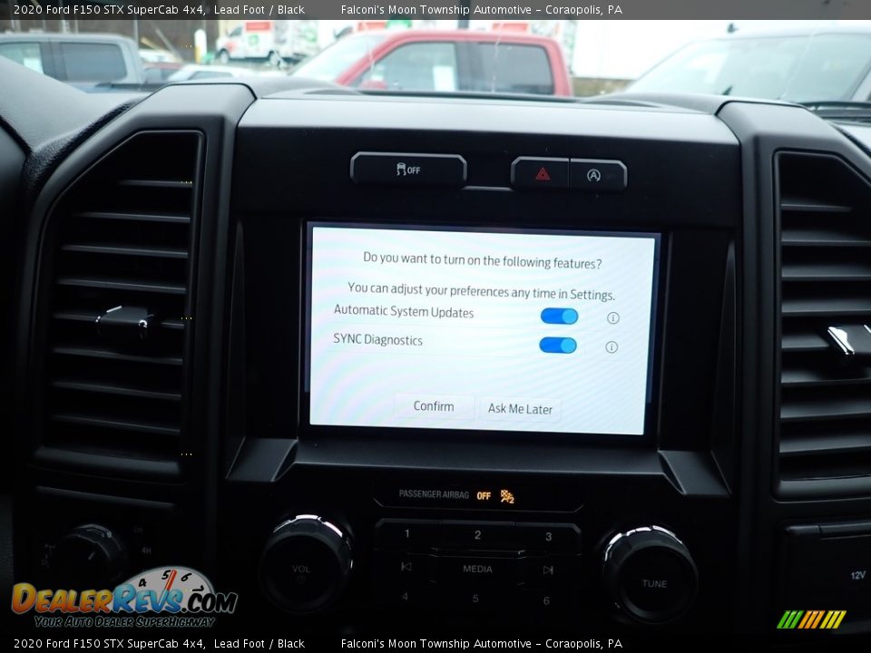 2020 Ford F150 STX SuperCab 4x4 Lead Foot / Black Photo #13