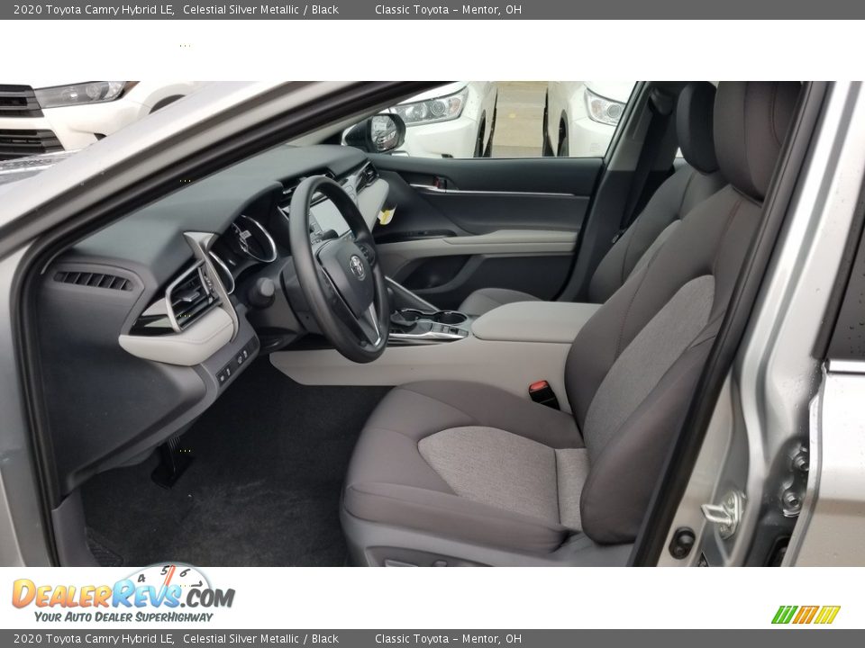 2020 Toyota Camry Hybrid LE Celestial Silver Metallic / Black Photo #2