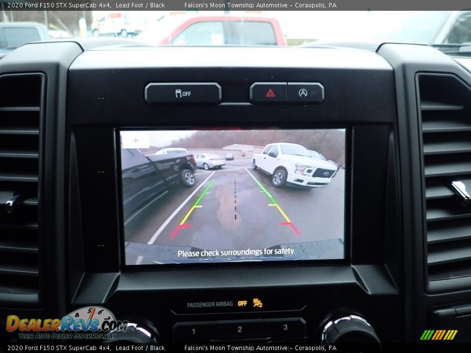 2020 Ford F150 STX SuperCab 4x4 Lead Foot / Black Photo #14