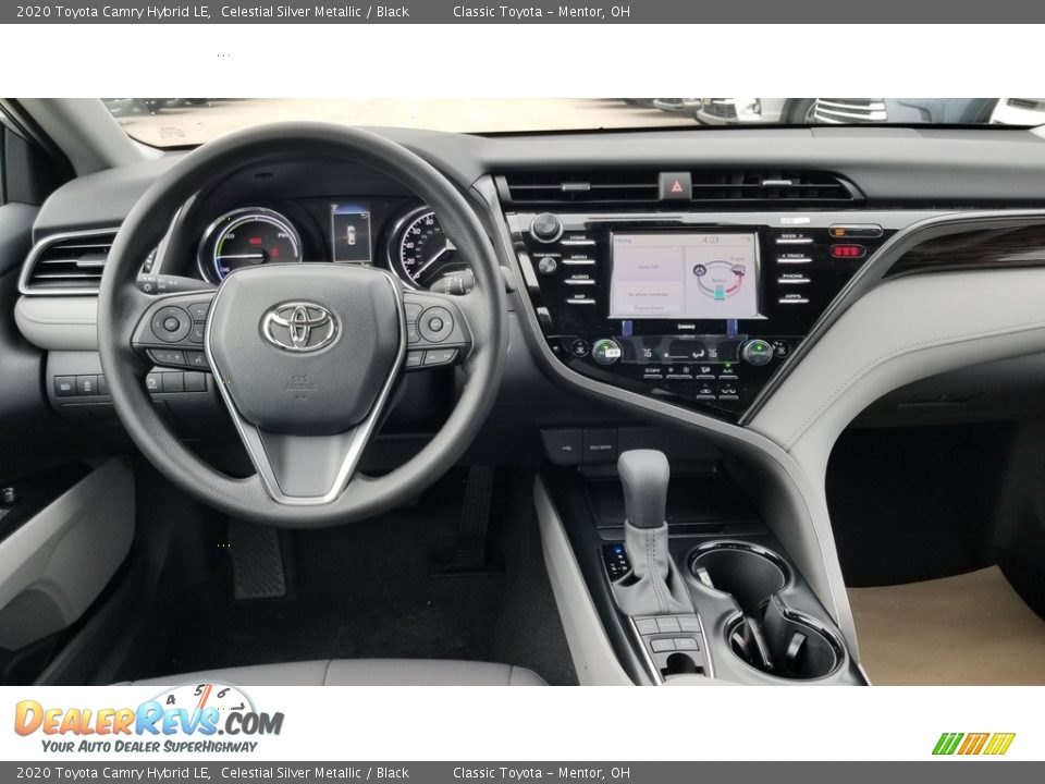 2020 Toyota Camry Hybrid LE Celestial Silver Metallic / Black Photo #4