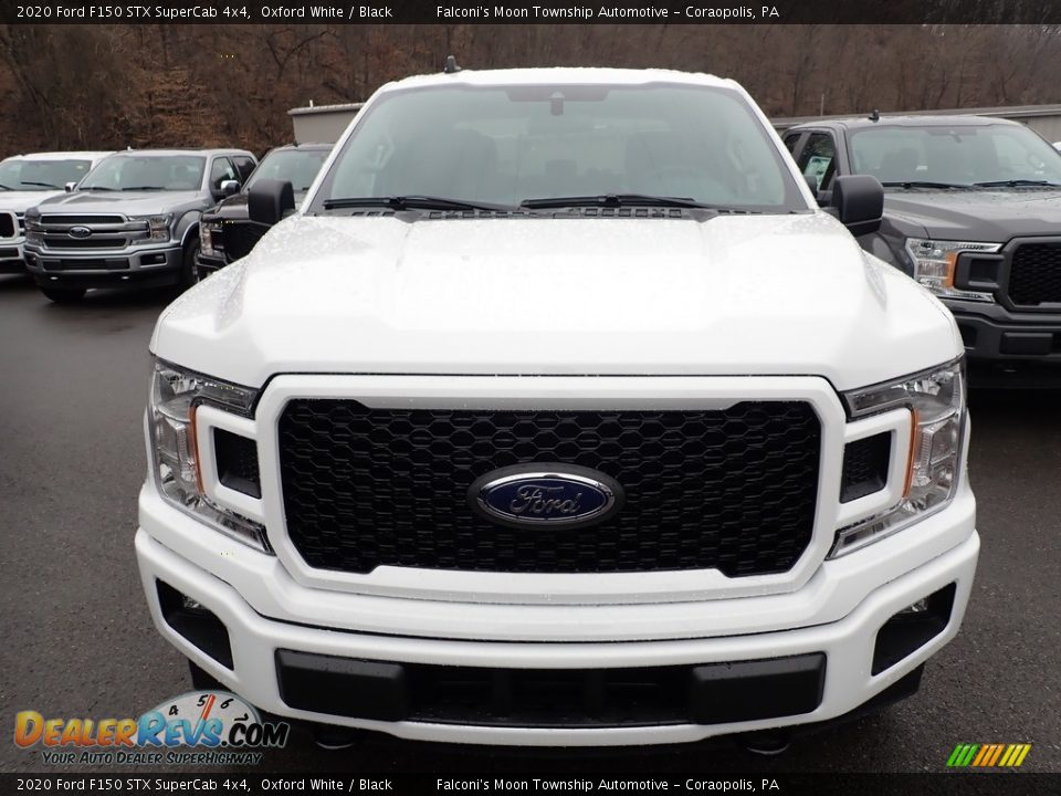 2020 Ford F150 STX SuperCab 4x4 Oxford White / Black Photo #4