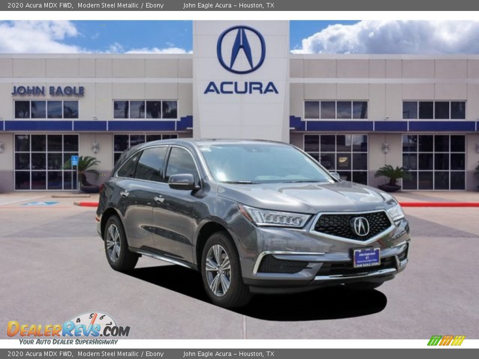 2020 Acura MDX FWD Modern Steel Metallic / Ebony Photo #1