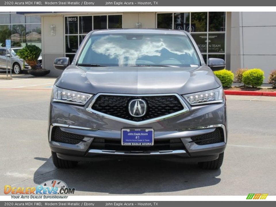 2020 Acura MDX FWD Modern Steel Metallic / Ebony Photo #2