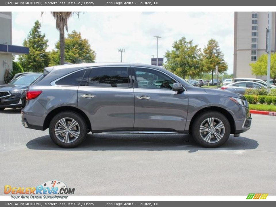 2020 Acura MDX FWD Modern Steel Metallic / Ebony Photo #8