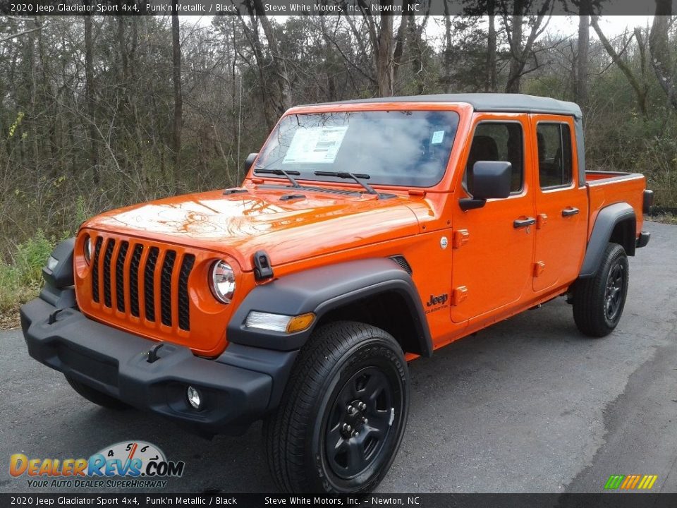 2020 Jeep Gladiator Sport 4x4 Punk'n Metallic / Black Photo #2