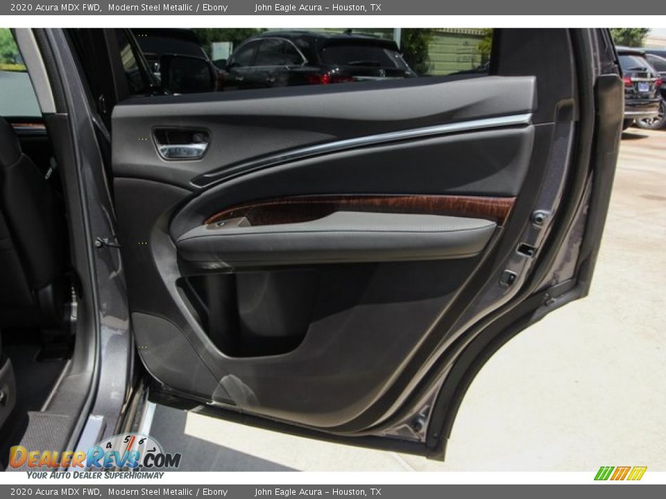 2020 Acura MDX FWD Modern Steel Metallic / Ebony Photo #23