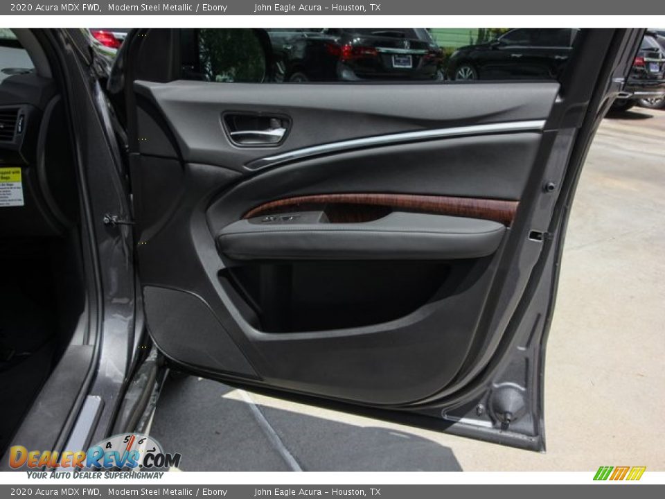 2020 Acura MDX FWD Modern Steel Metallic / Ebony Photo #25