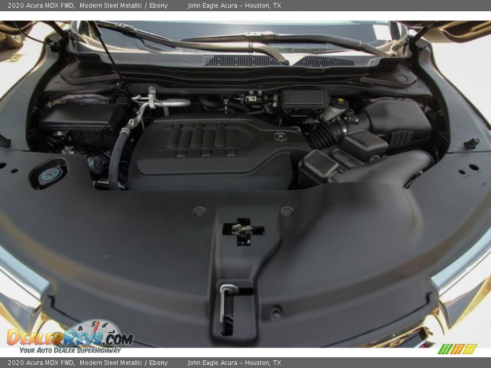 2020 Acura MDX FWD Modern Steel Metallic / Ebony Photo #27