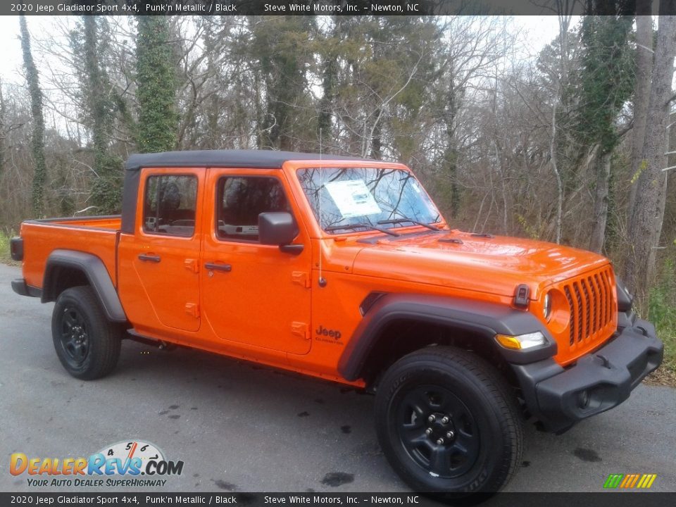 2020 Jeep Gladiator Sport 4x4 Punk'n Metallic / Black Photo #8