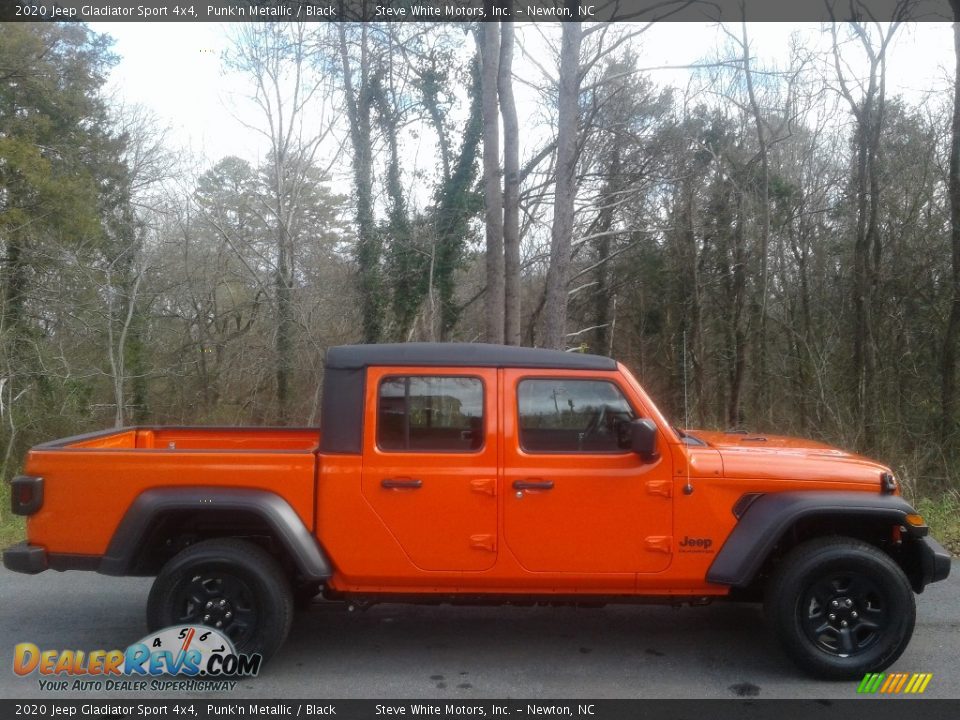 2020 Jeep Gladiator Sport 4x4 Punk'n Metallic / Black Photo #9