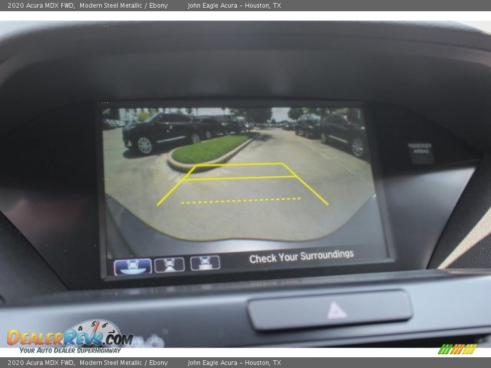 2020 Acura MDX FWD Modern Steel Metallic / Ebony Photo #33