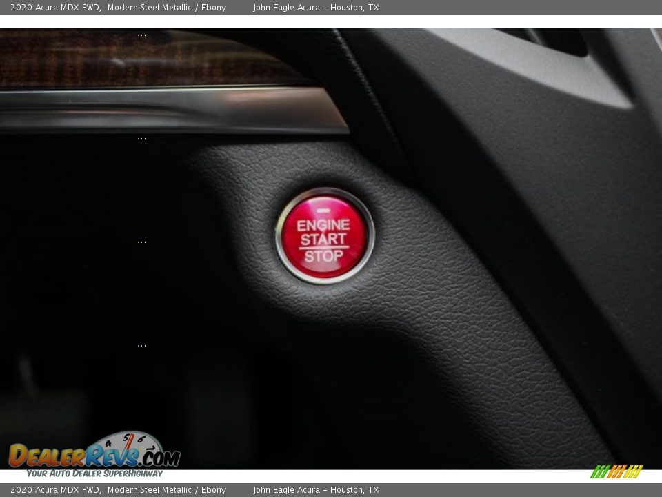 2020 Acura MDX FWD Modern Steel Metallic / Ebony Photo #34