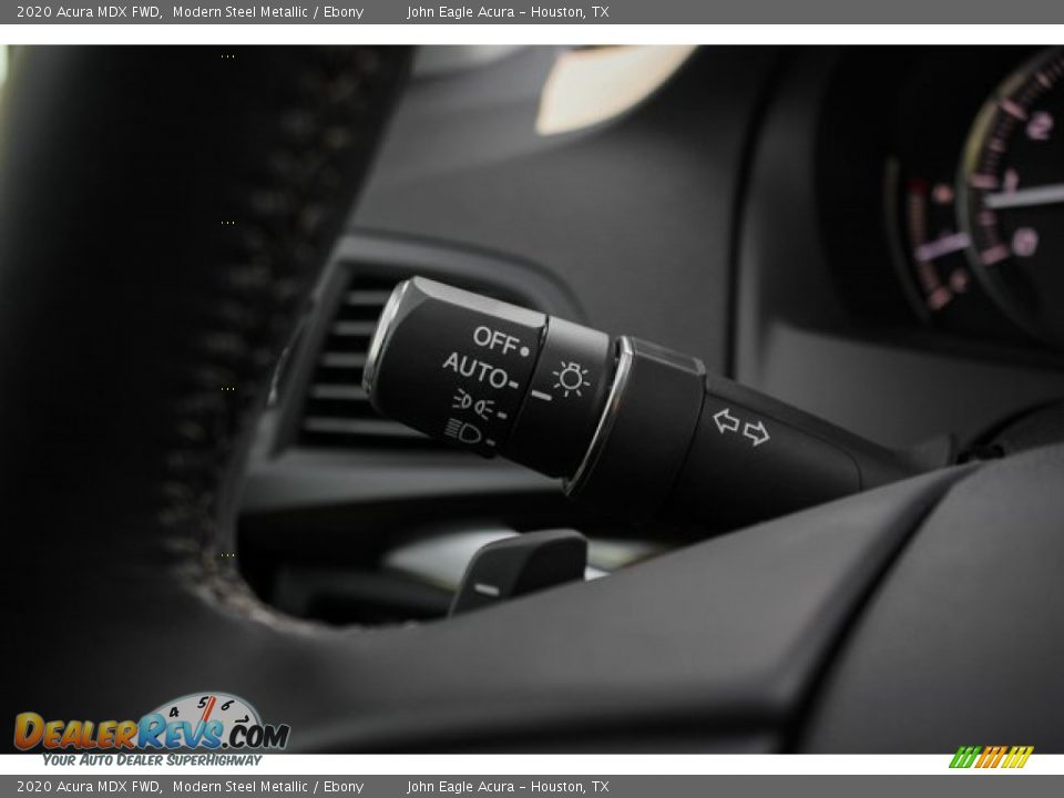2020 Acura MDX FWD Modern Steel Metallic / Ebony Photo #36