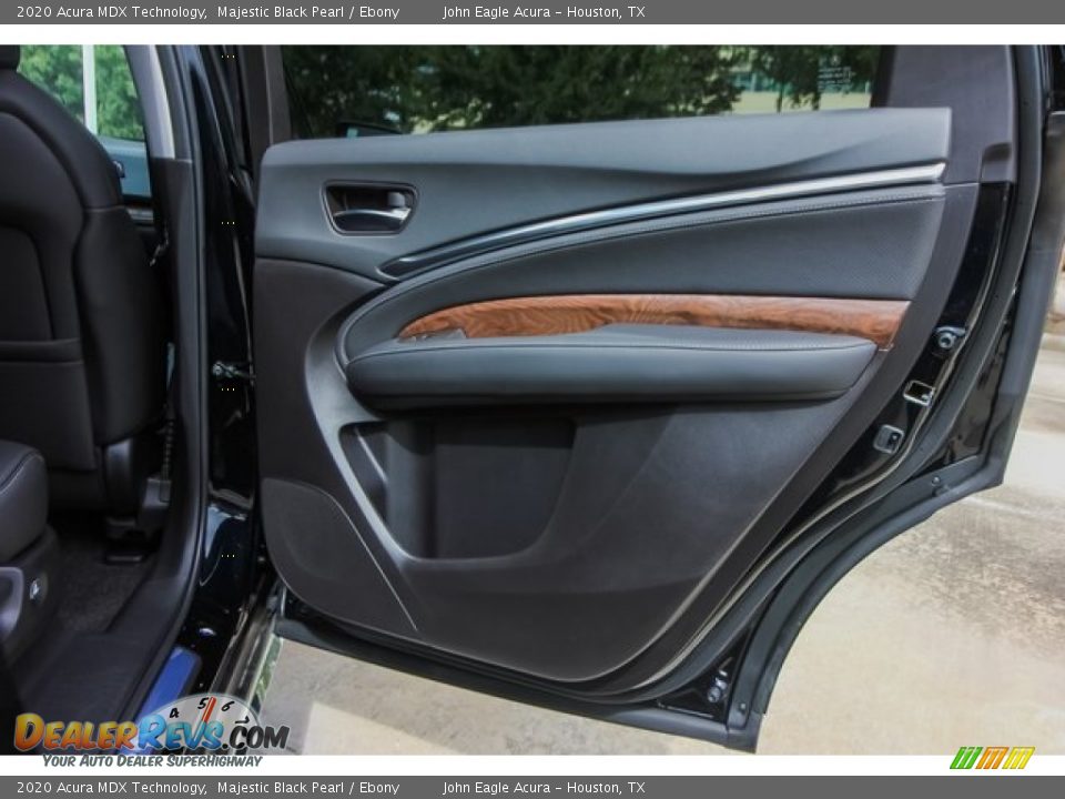 2020 Acura MDX Technology Majestic Black Pearl / Ebony Photo #22