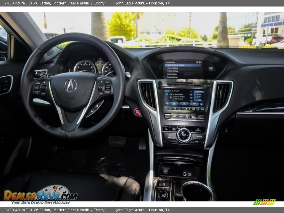 2020 Acura TLX V6 Sedan Modern Steel Metallic / Ebony Photo #25