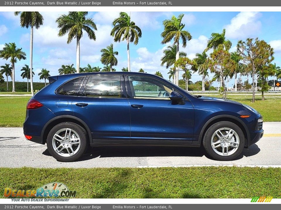 Dark Blue Metallic 2012 Porsche Cayenne  Photo #2