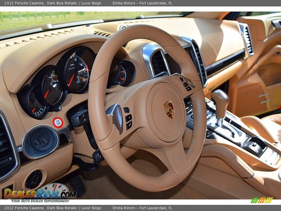 2012 Porsche Cayenne  Steering Wheel Photo #24