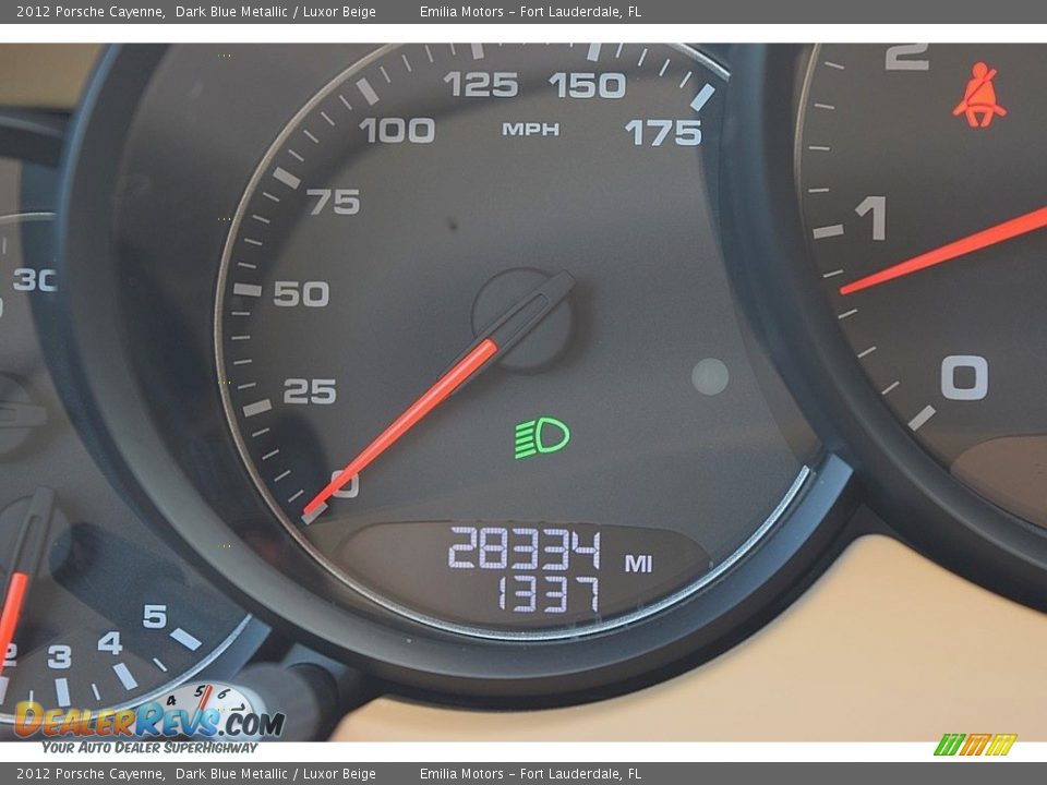 2012 Porsche Cayenne  Gauges Photo #48