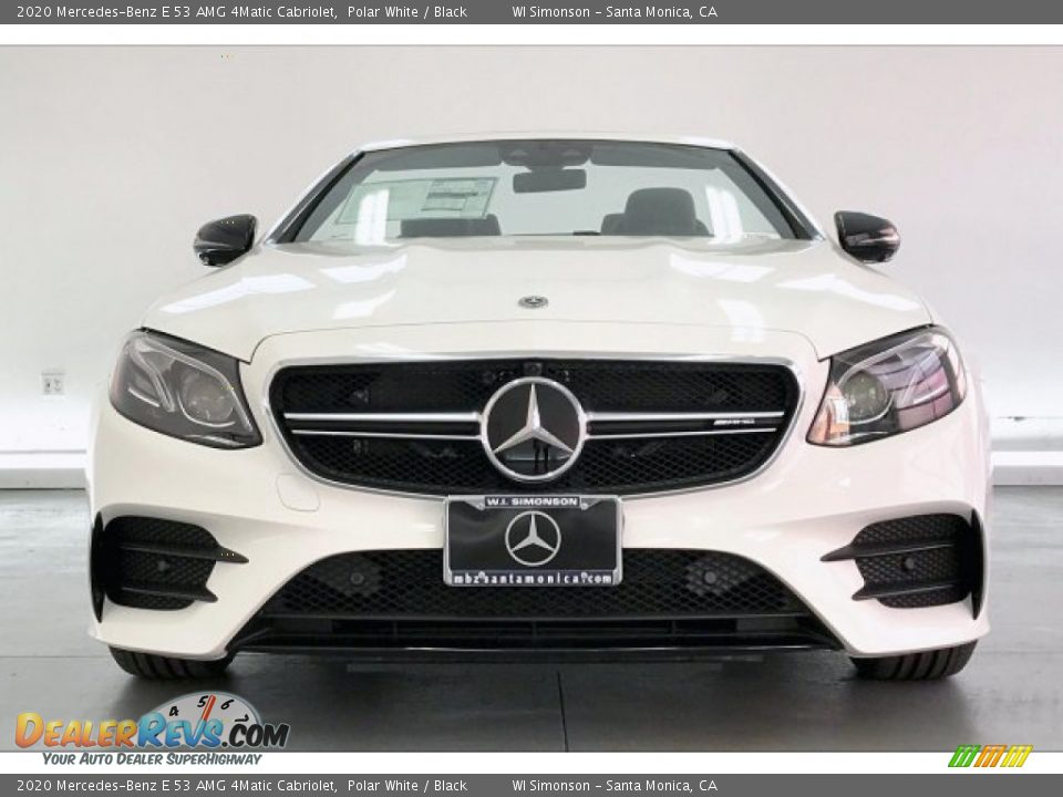 2020 Mercedes-Benz E 53 AMG 4Matic Cabriolet Polar White / Black Photo #2