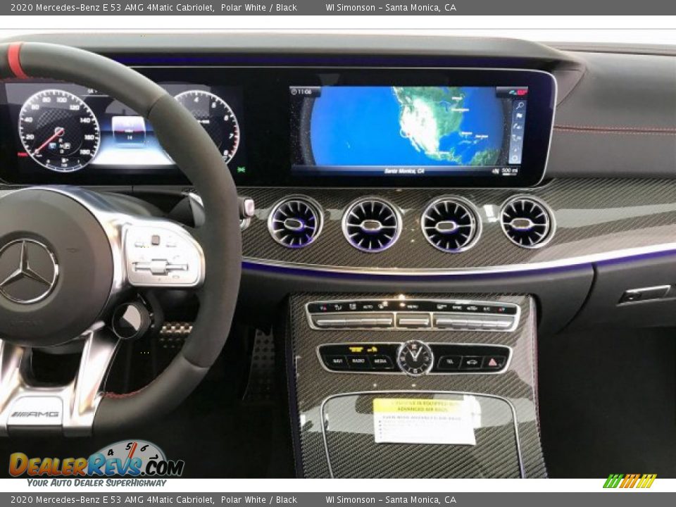 Controls of 2020 Mercedes-Benz E 53 AMG 4Matic Cabriolet Photo #5
