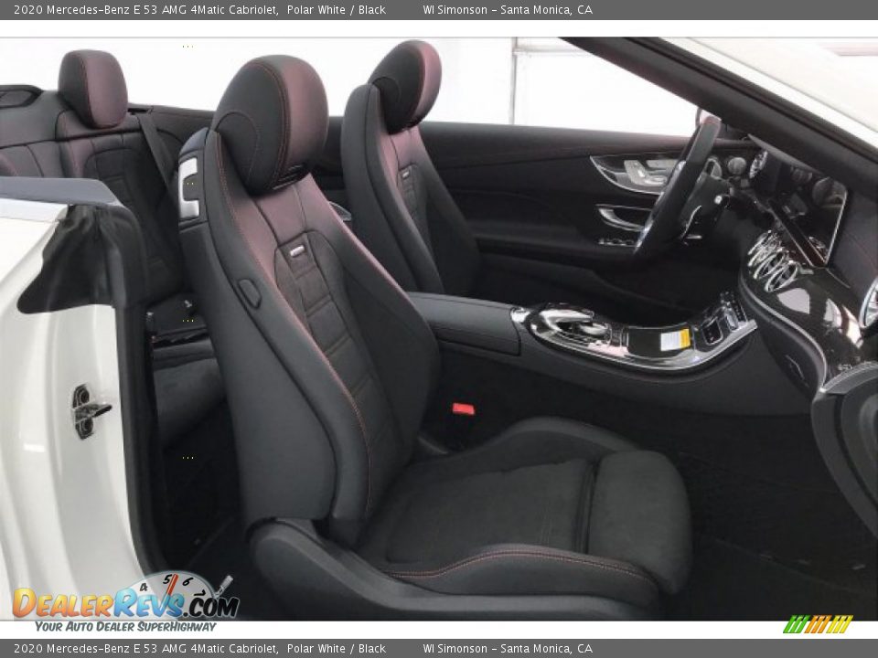 2020 Mercedes-Benz E 53 AMG 4Matic Cabriolet Polar White / Black Photo #6