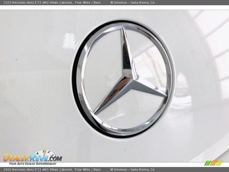 2020 Mercedes-Benz E 53 AMG 4Matic Cabriolet Polar White / Black Photo #7