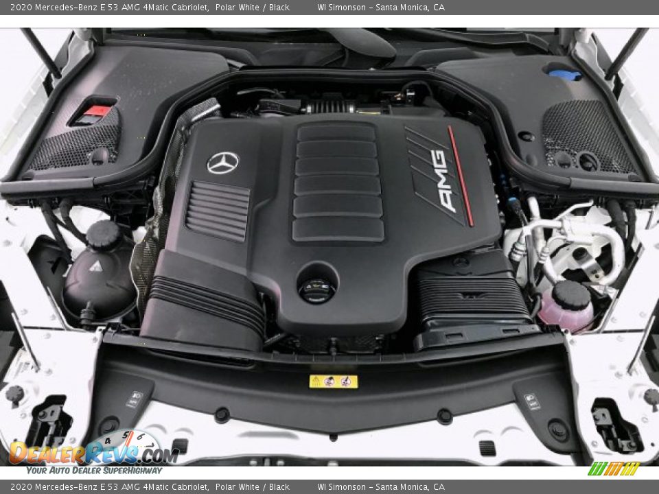 2020 Mercedes-Benz E 53 AMG 4Matic Cabriolet 3.0 Liter Turbocharged DOHC 24-Valve VVT Inline 6 Cylinder w/EQ Boost Engine Photo #9