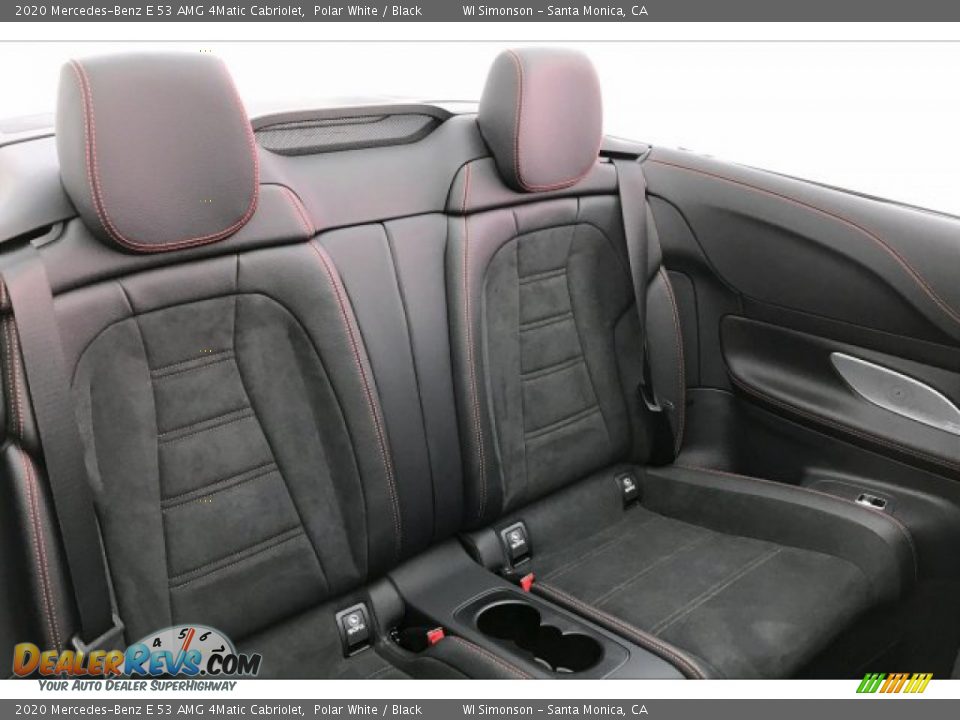 Rear Seat of 2020 Mercedes-Benz E 53 AMG 4Matic Cabriolet Photo #13