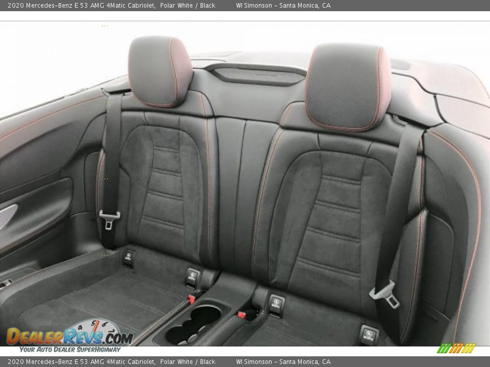 Rear Seat of 2020 Mercedes-Benz E 53 AMG 4Matic Cabriolet Photo #15