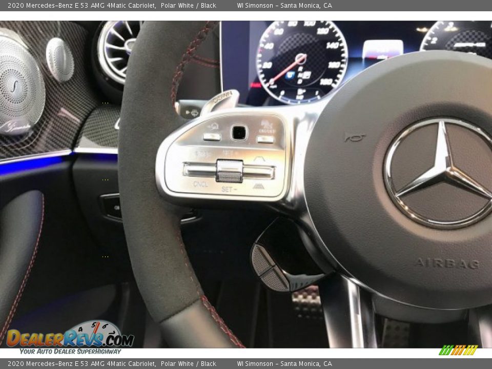 2020 Mercedes-Benz E 53 AMG 4Matic Cabriolet Steering Wheel Photo #18
