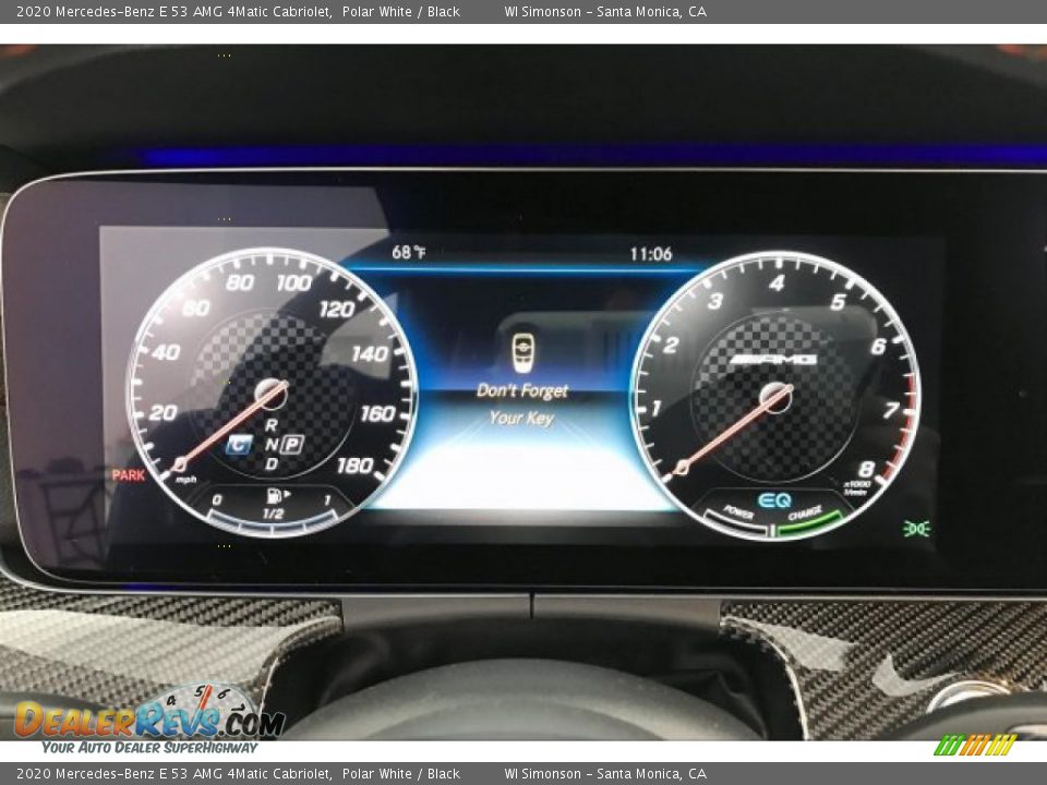 2020 Mercedes-Benz E 53 AMG 4Matic Cabriolet Gauges Photo #20