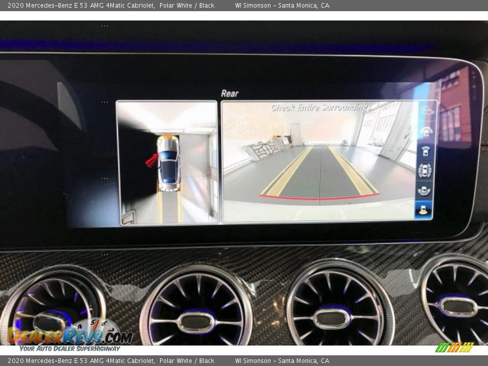 2020 Mercedes-Benz E 53 AMG 4Matic Cabriolet Polar White / Black Photo #21
