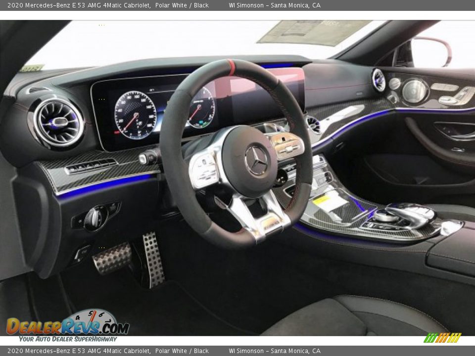 2020 Mercedes-Benz E 53 AMG 4Matic Cabriolet Polar White / Black Photo #22