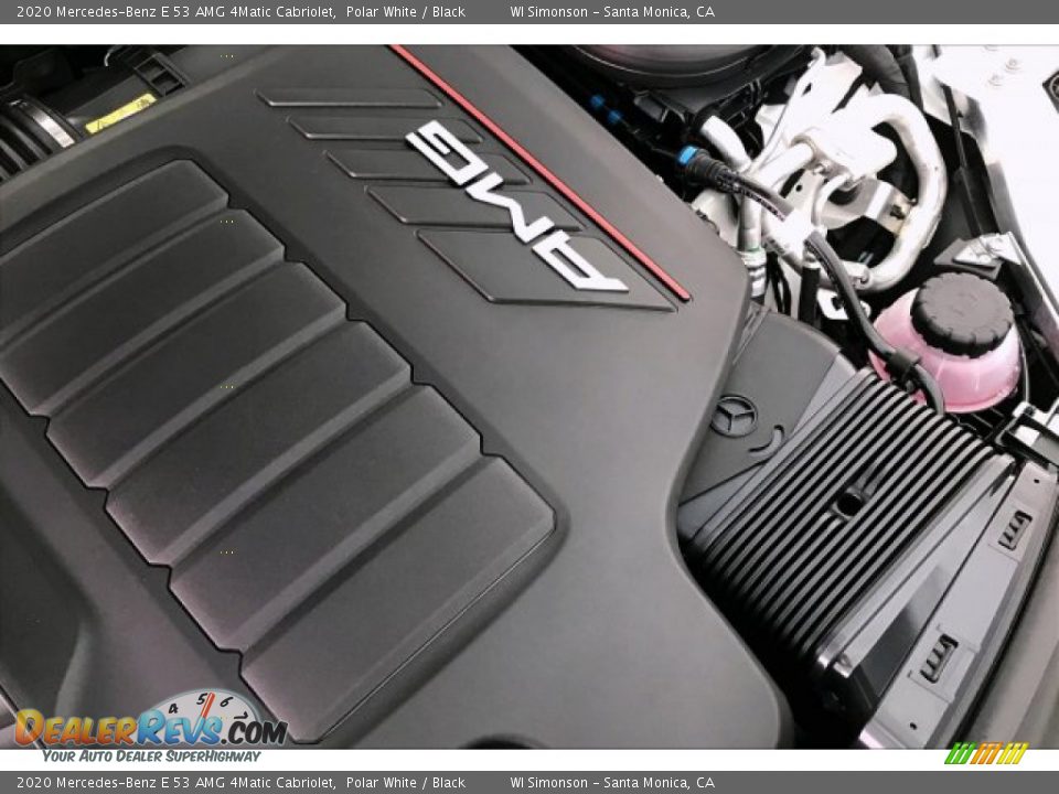 2020 Mercedes-Benz E 53 AMG 4Matic Cabriolet Polar White / Black Photo #30