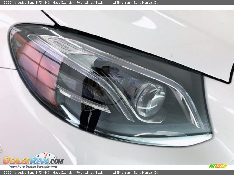 2020 Mercedes-Benz E 53 AMG 4Matic Cabriolet Polar White / Black Photo #31