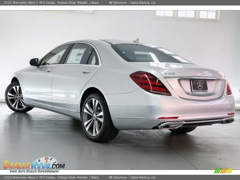 2020 Mercedes-Benz S 450 Sedan Iridium Silver Metallic / Black Photo #2