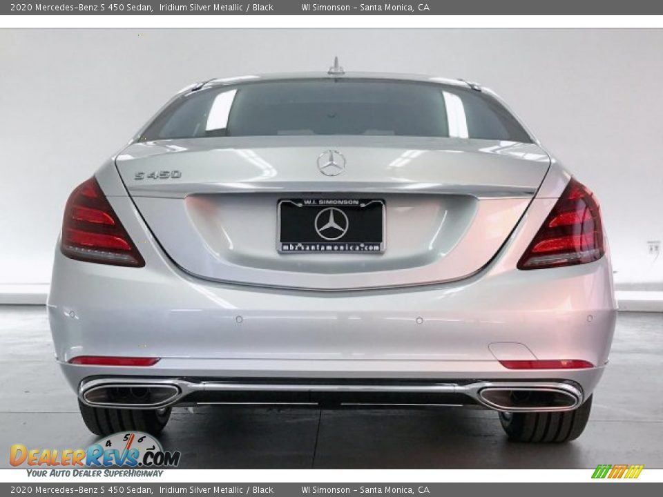 2020 Mercedes-Benz S 450 Sedan Iridium Silver Metallic / Black Photo #3