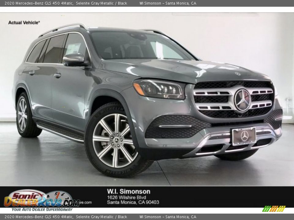 2020 Mercedes-Benz GLS 450 4Matic Selenite Gray Metallic / Black Photo #1