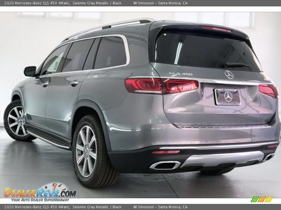 2020 Mercedes-Benz GLS 450 4Matic Selenite Gray Metallic / Black Photo #2