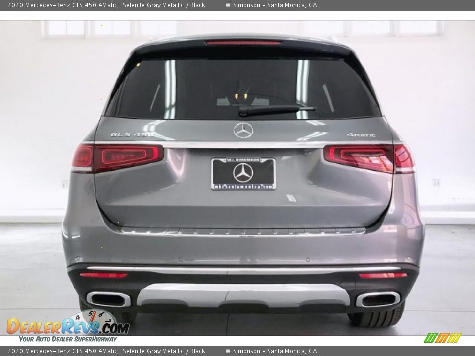 2020 Mercedes-Benz GLS 450 4Matic Selenite Gray Metallic / Black Photo #3
