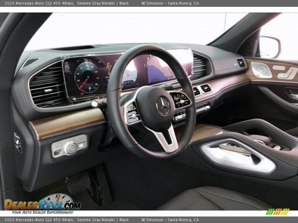 2020 Mercedes-Benz GLS 450 4Matic Selenite Gray Metallic / Black Photo #4